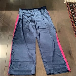 Stylish Blue and Pink Women's Pants by INSPR-D By Natalie Off Duty